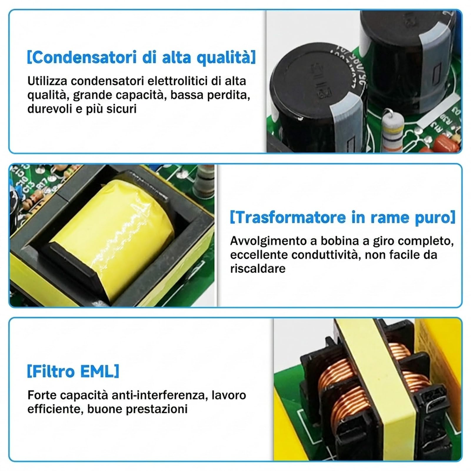 Alimentatore 24V 10A da guida DIN 240W Alimentatore switching da guida DIN Ingresso AC 100-220V 2,4A Uscita DC 24V 10A Funzioni di protezione multiple Modello industriale NDR-240W-24V.