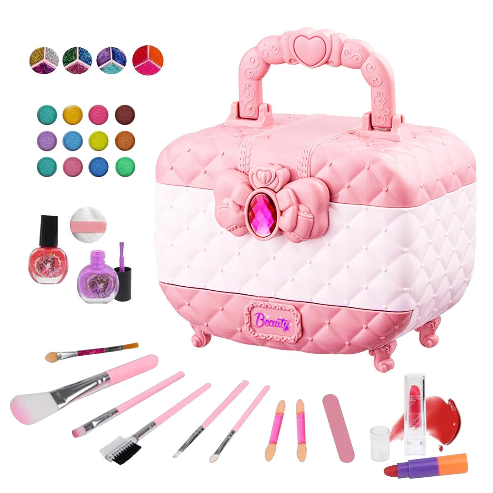 Set di trucchi per bambini, astuccio cosmetico Princess per ragazze