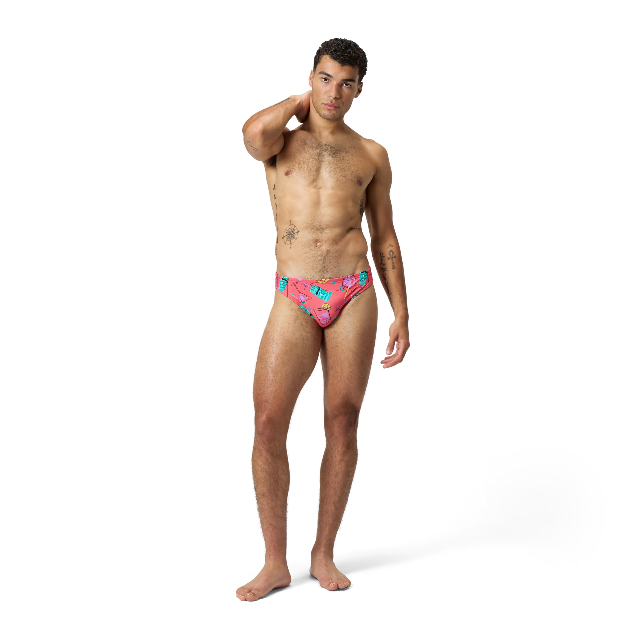Speedo Print Brief 2" Slip da Nuoto Uomo