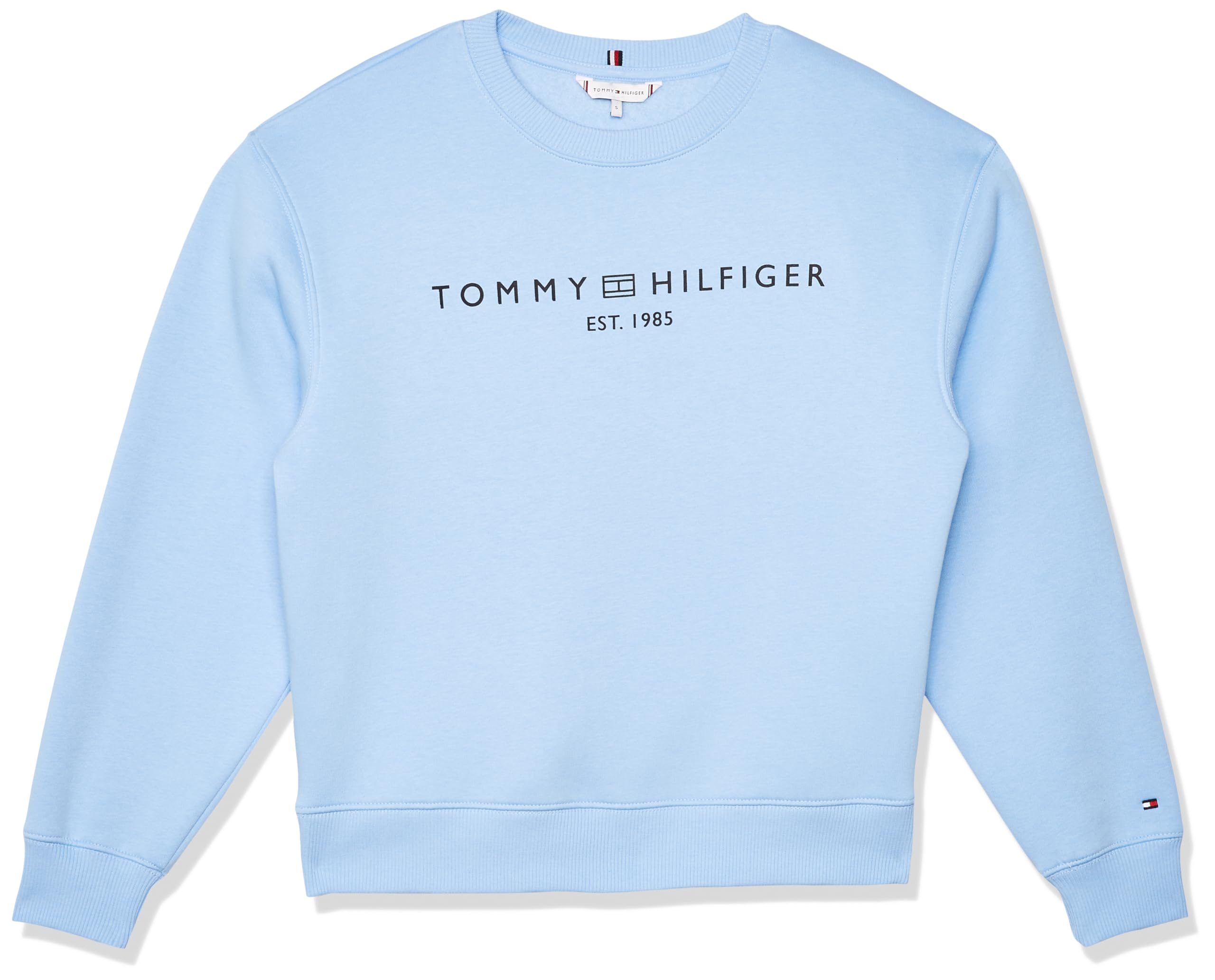 Tommy Hilfiger Felpa Donna senza Cappuccio