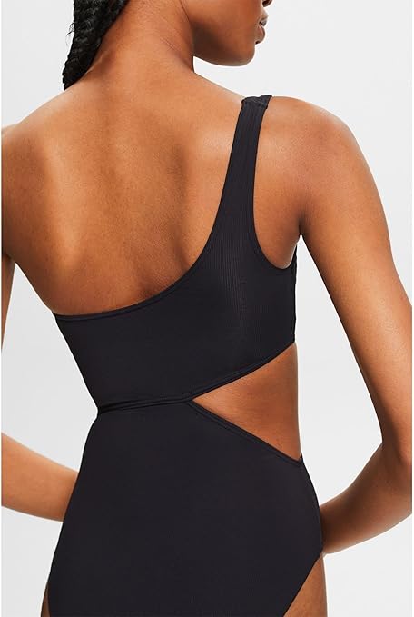 Bikini ESPRIT Bondi Beach SSN - Top Plunge Imbottito Con Reggiseno Intero E Stampa A Righe - Foto 8