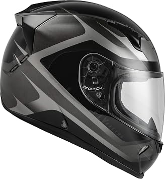Fly Racing 73-8383M Revolt Rush Helmet Grey/Black Md