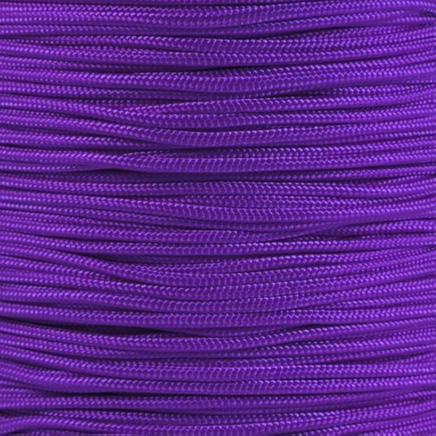 PARACORD PLANET 50 Feet Hanks of 425 Paracord (3mm) Made of 100% Nylon Acid Purple