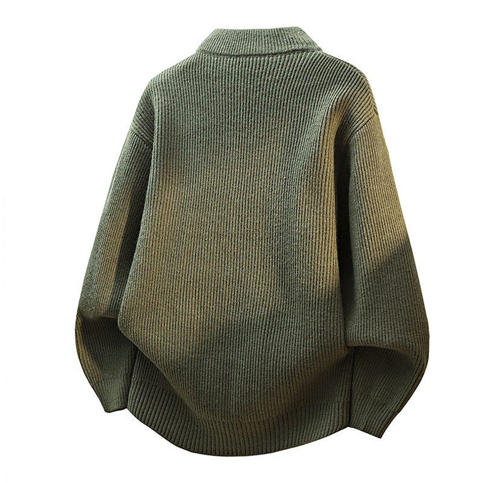 Lässige Herren-Strickjacke mit Kapuze für Herbst und Winter, offene Vorderseite, Verschiedene Größen, Bequeme Passform, ideal für den Alltag.