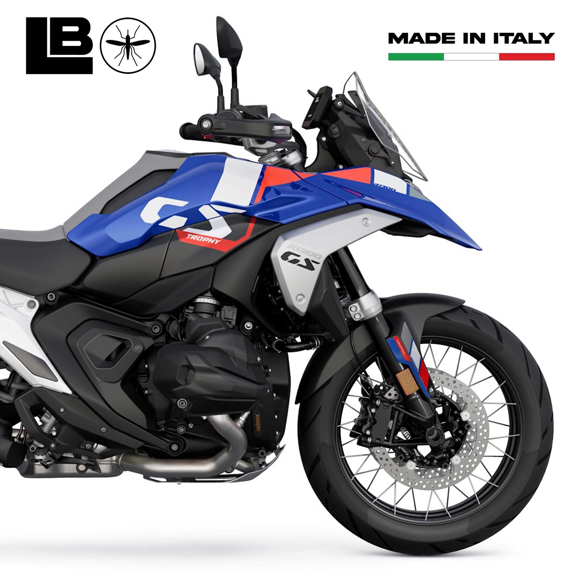 Labelbike - Pegatinas 3D De Resina Gel Decoraciones Y Protecciones Para Guardabarros De Moto Compatibles Con BMW R1300GS - View #6
