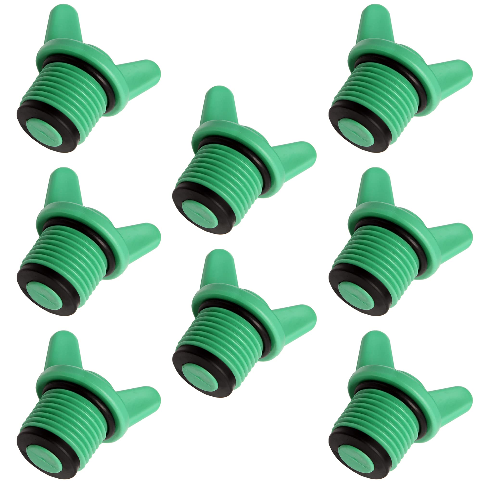 LMWNFEU 1/2" PT Male Thread PPR Pipe Fitting End Caps Connector Plug (Pack of 8)