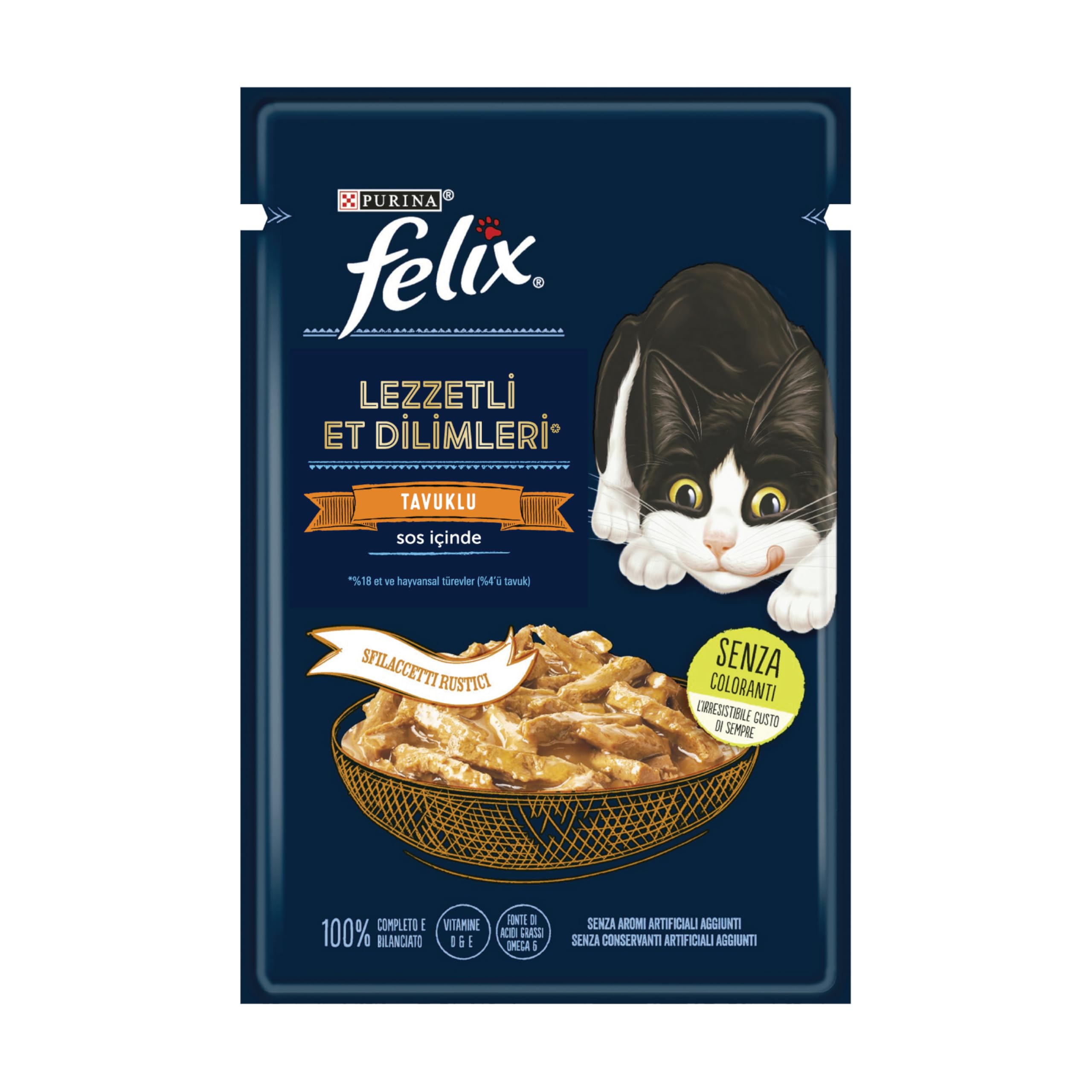 Felix Tasty Shreds Tavuklu (26 x 80 gr)