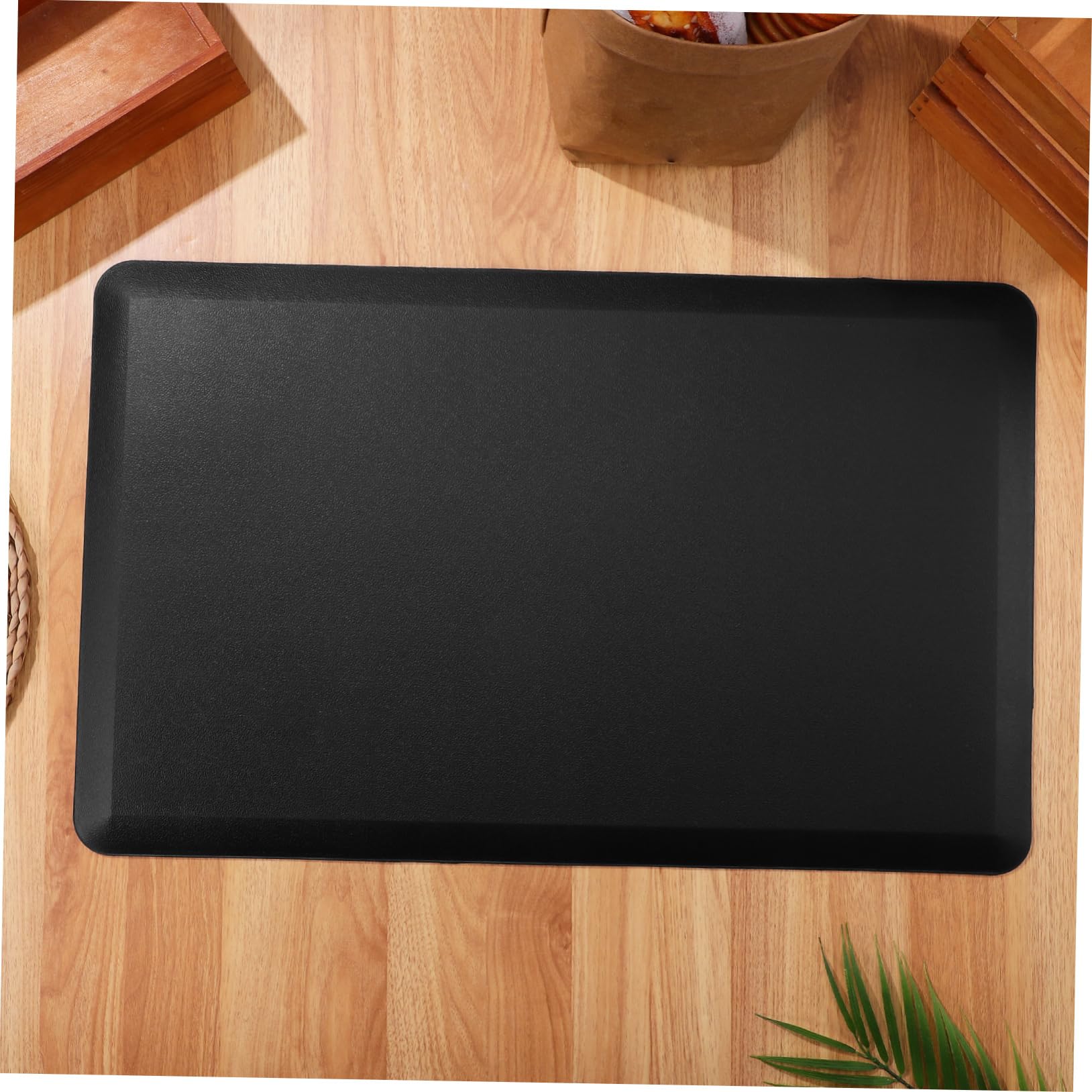 Tapis de cuisine antidérapant – Coussin de sol ultra fin et anti-fatigue pour la cuisine et le bureau, tapis de sol confortable pour de longues heures, facile à nettoyer et design élégant