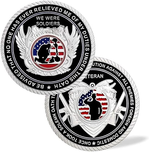 Monedas conmemorativas del juramento de los soldados del ejército de los Estados Unidos