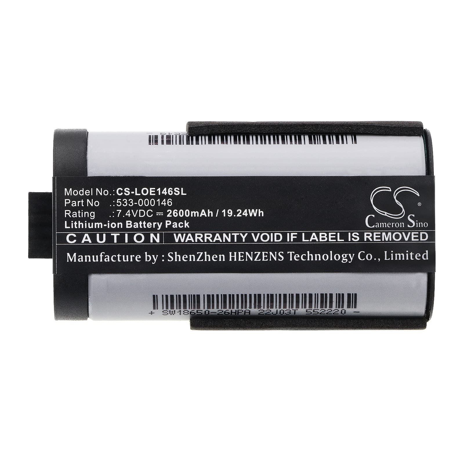 TECHTEK Batería 2600mAh Compatible Con [Logitech] 084-000845, 984-001362, Megaboom 3, S-00171, Ultimate Ears MegaBlast, Ultimate Ears Megaboom 3 Sustituye 533-000146 - 7