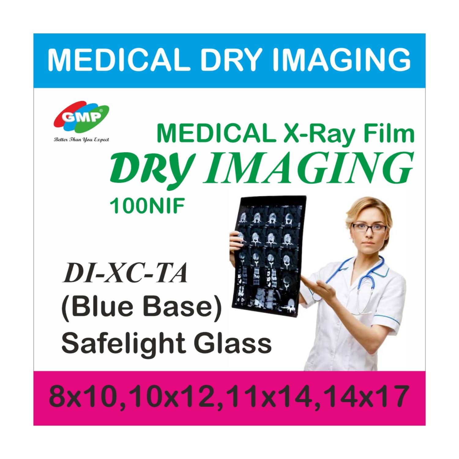 Medical Thermal X-Ray Dry Film Agfa Drypix 5302-14 X 17