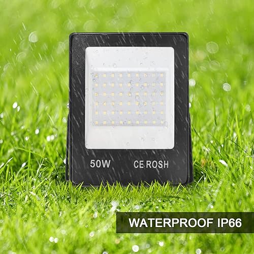 Miniatura 2 de Luces de inundación LED de 20 W, 2000 lm, luces de trabajo súper brillantes, IP66, impermeables, para exteriores, 5000 K, luz diurna, luz blanca,