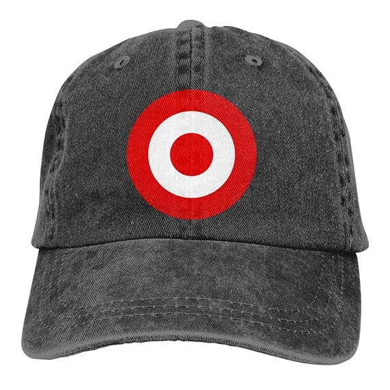 Bmaye Red Target Bullseye Cowboy Caps 