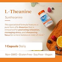 Vista 5 de Doctor's Best L-Theanine Contains Suntheanine, Helps Reduce Stress & Sleep, Non-GMO, Gluten Free, Vegan, 150 mg (DRB-00197), 90 Count