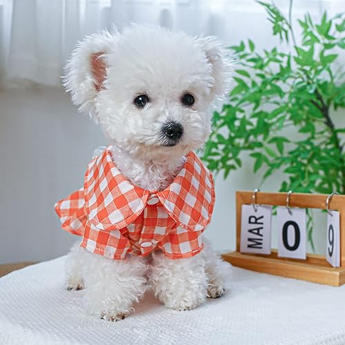 Miniatura 3 de Vestido elegante con lazo para perro, ropa de verano para mascotas para perros pequeños, cachorros, lindo vestido de princesa para vacaciones,