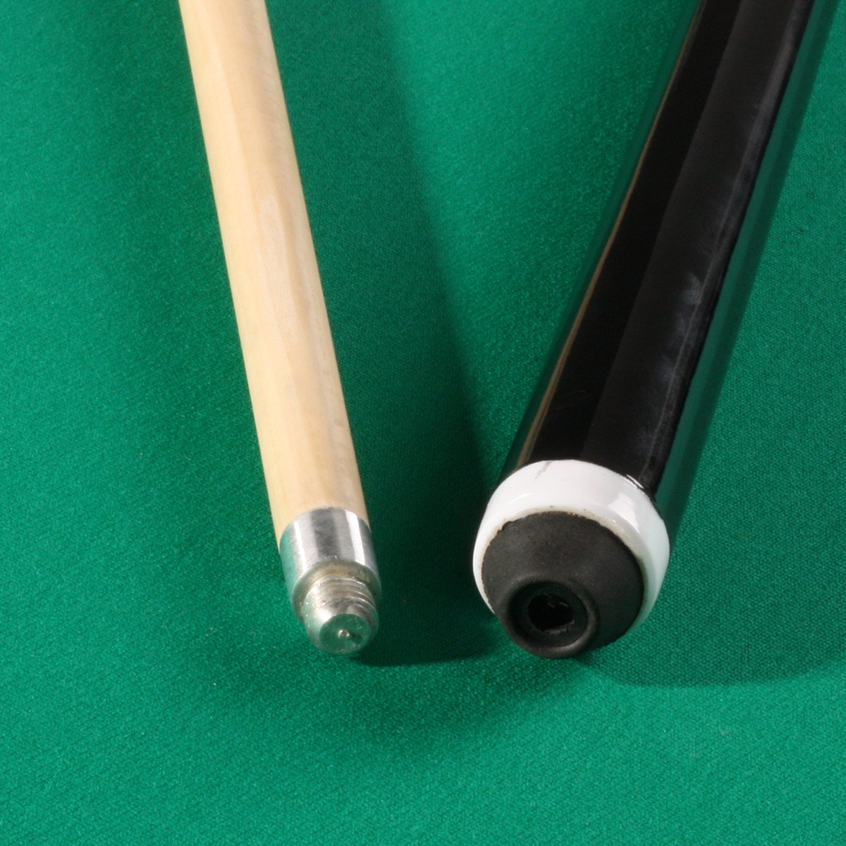 Billard Pool Billard/Snooker Brückenqueue aus Vollholz mittig teilbar mit Schraubspitze