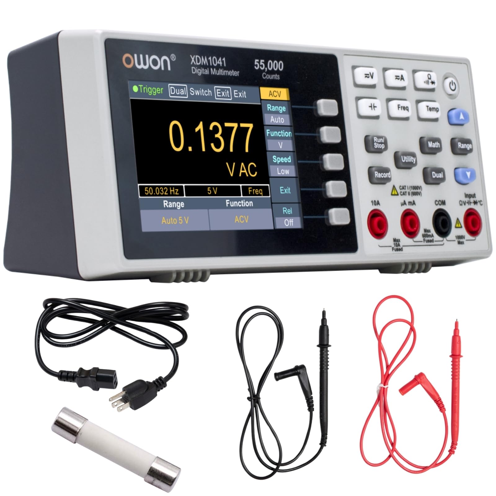 Amazon | OWON XDM1041 デジタル マルチメーター AC電源 4½桁 55000