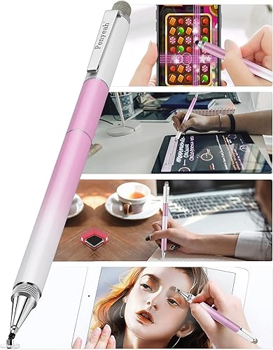 Miniatura 3 de Penyeah Lápiz óptico (4 en 1), lápiz capacitivo universal para teléfonotableta para iPhoneiPadProMiniAndroidSamsungFire y todas las pantallas