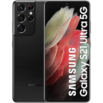 Samsung Galaxy S21 Ultra 5G, 512GB, schwarz (General&uuml;berholt)