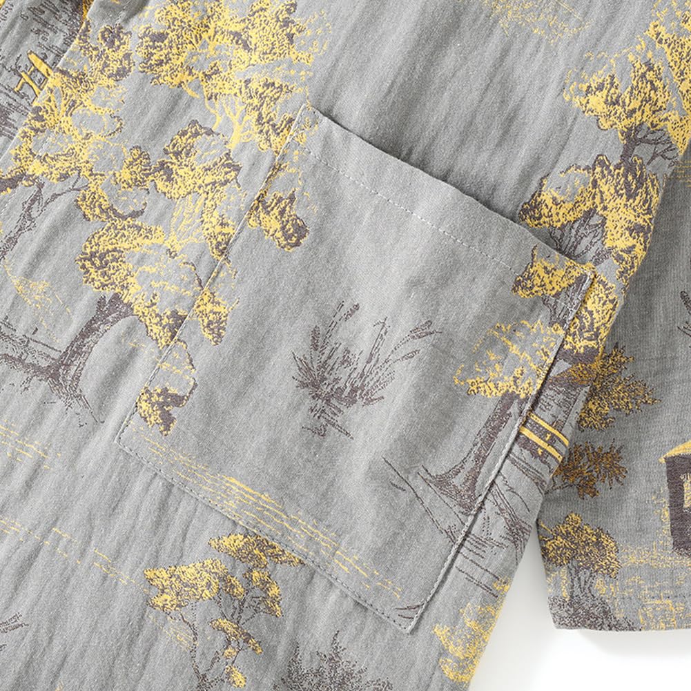 Japanischer Kimono, Nachtwäsche, Freizeitpyjama für Herren