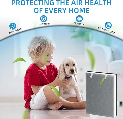 Miniatura 7 de APPLIANCEMATES Filtro de repuesto Vital 100 True HEPA compatible con el purificador de aire LEVOIT Vital 100, H13 y juego de carbón activado de alta