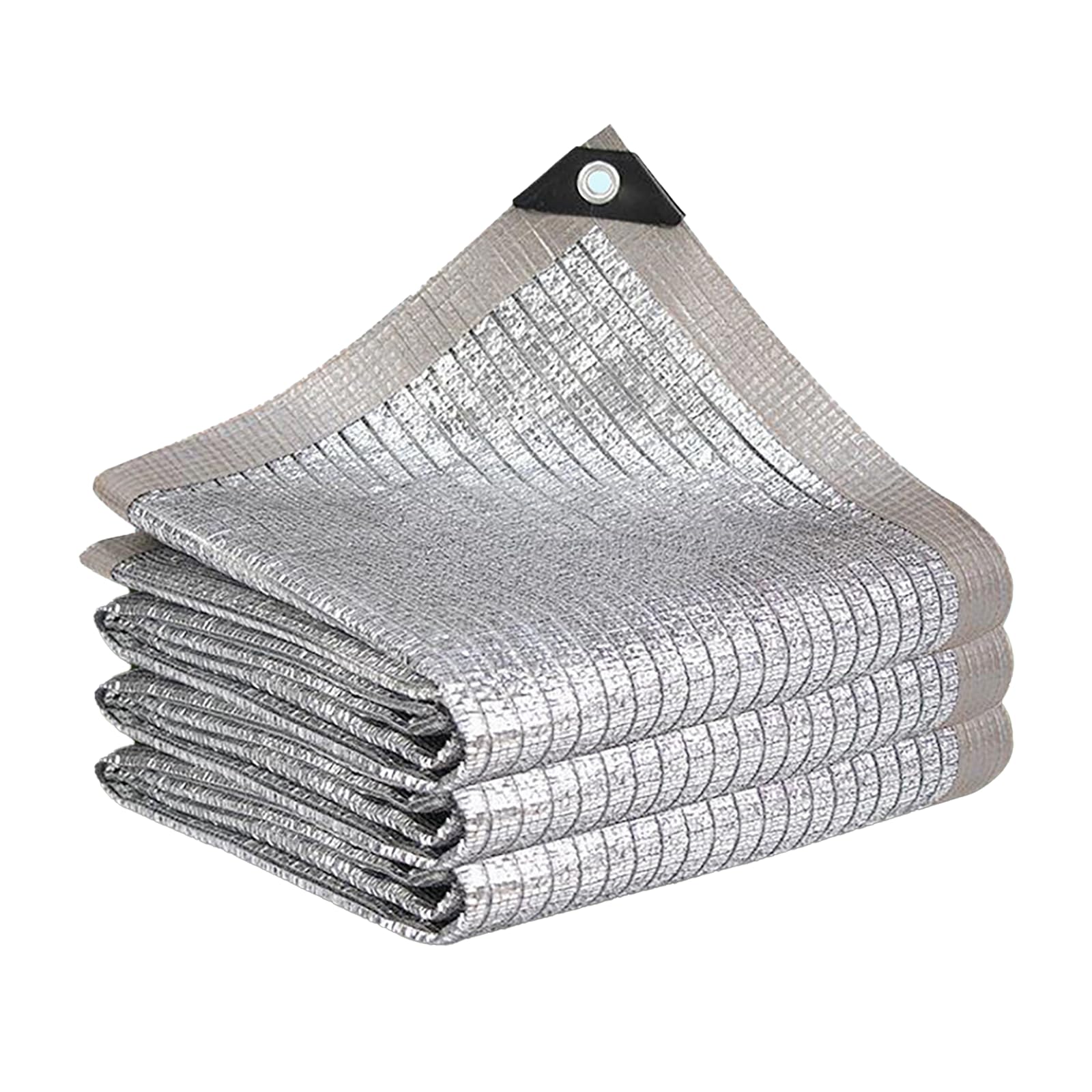 Tela reflectante de protección solar de 5 x 6 m, protección térmica resistente para invernaderos y patios, mejora el crecimiento de las plantas, resistente a los rayos UV, duradera y ligera
