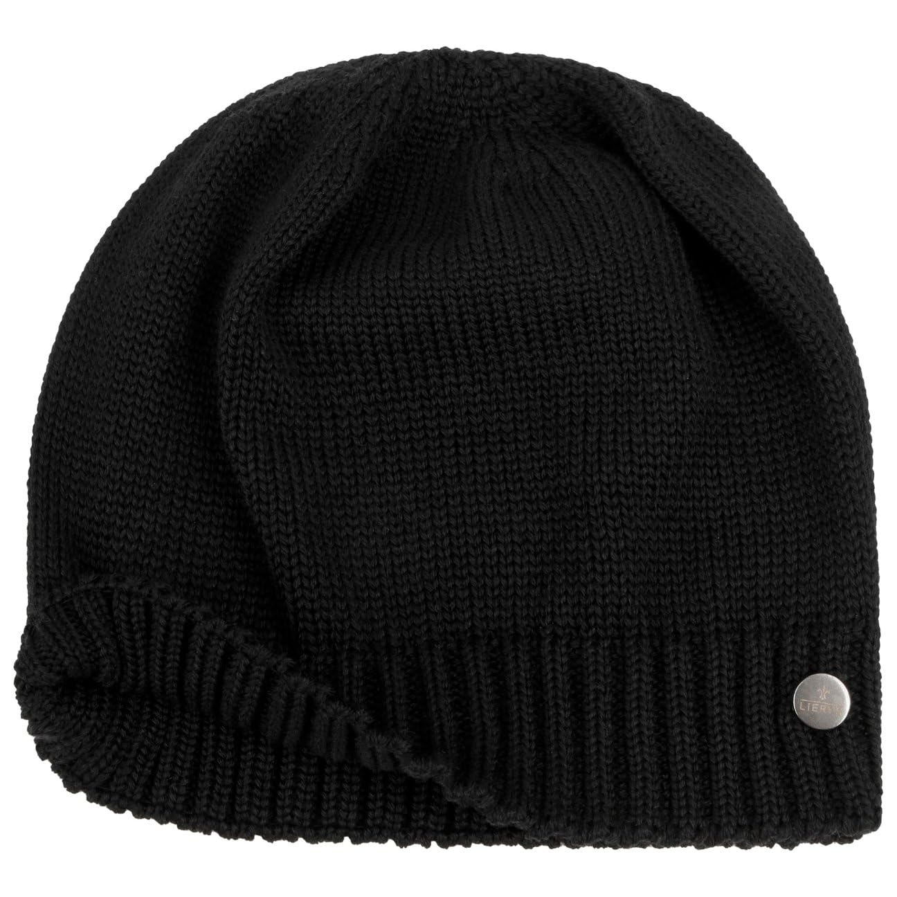 LIERYS Classic Merino Beanie Wärmende Strickmütze aus Wolle Made in Germany Unisex Herbst/Winter