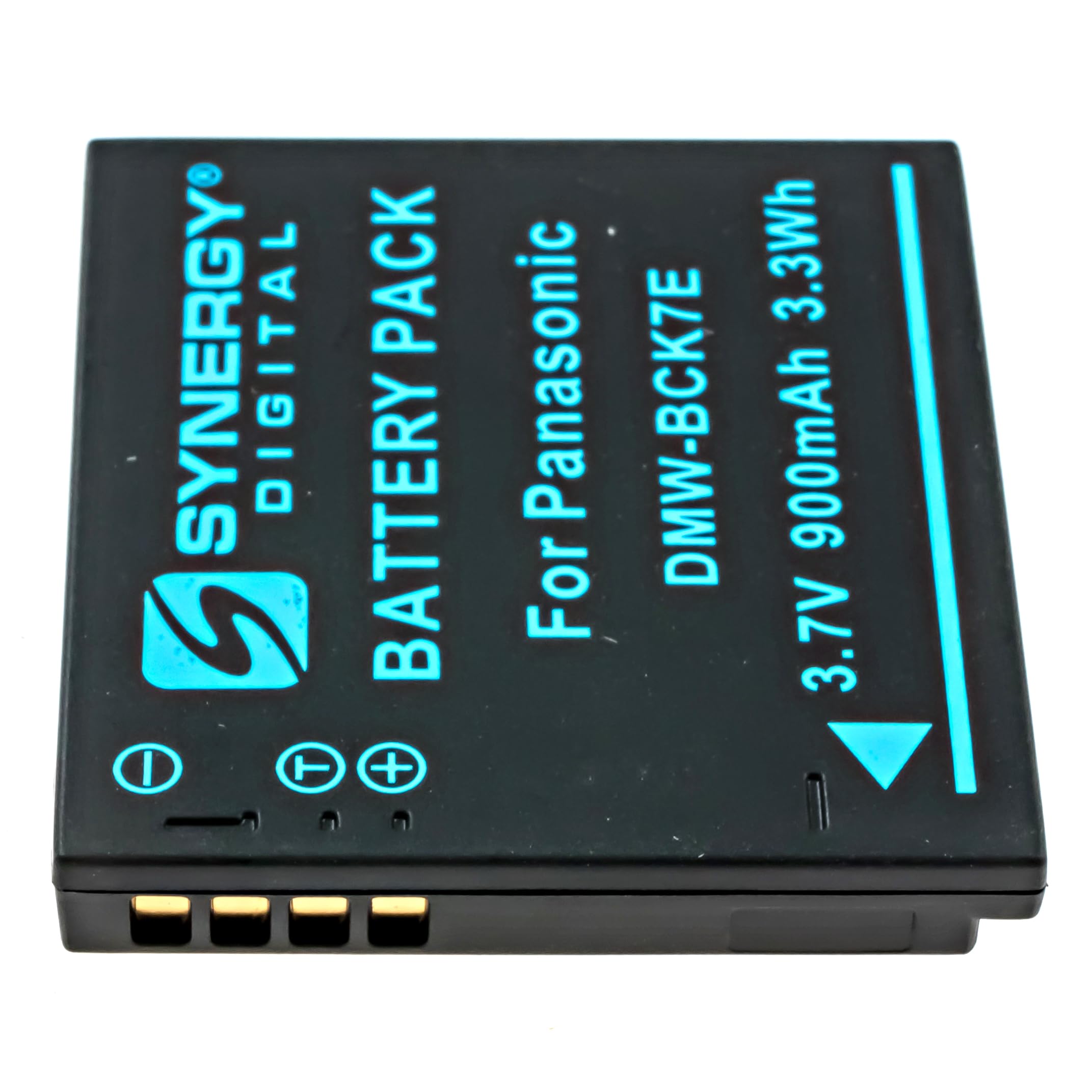 Synergy Replacement Battery For Panasonic Lumix DMC-TS30 - 3.7V 900mAh Li-ion DMW-BCK7 Compatible