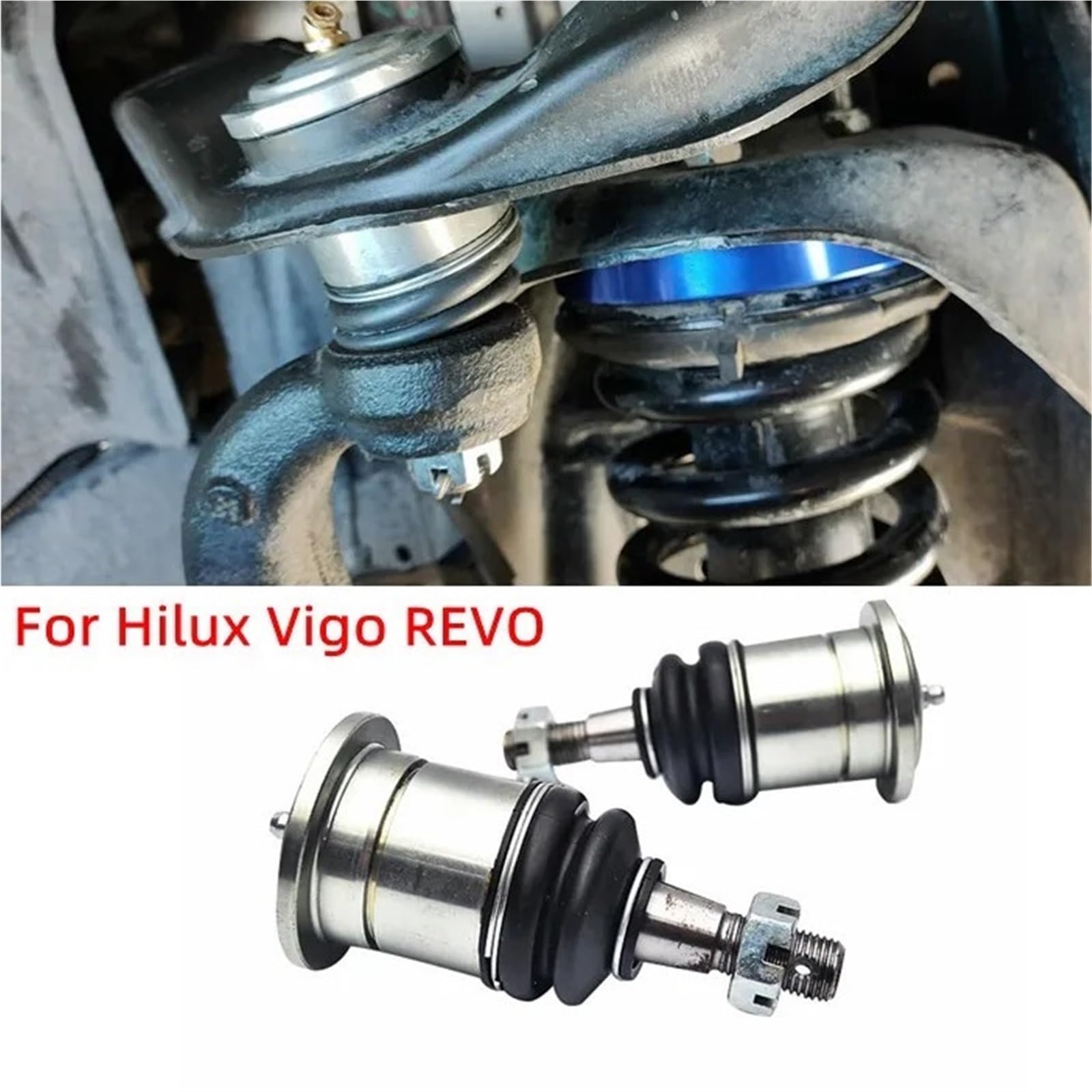 Ściągacz przegubu kulowego 25mm przedłużony przedni smarowany górny sworzeń kulowy pasuje do Hilux Vigo Kun25 Kun26 REVO 4WD 2005