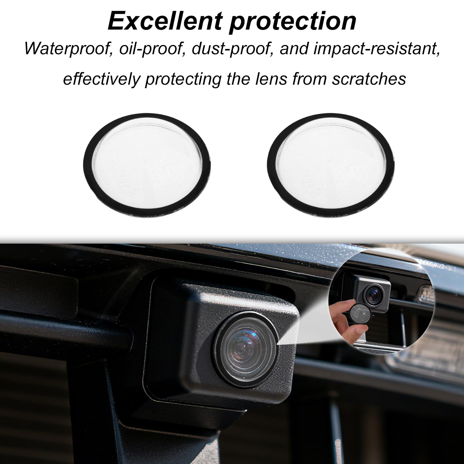 PC Voorbumper Camera Lens Guard Beschermhoes Kit - Compatibel met Model
