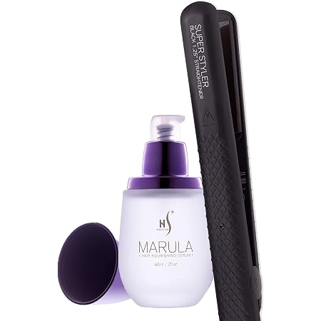 Amazon.com: Herstyler Superstyler Onyx - Set de suero de cerámica para  cabello con aceite de marula y hierro : Belleza y Cuidado Personal