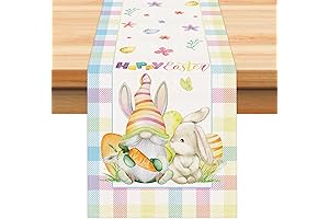 Easter Table Runner Decoration, Festive Easter Ambiance