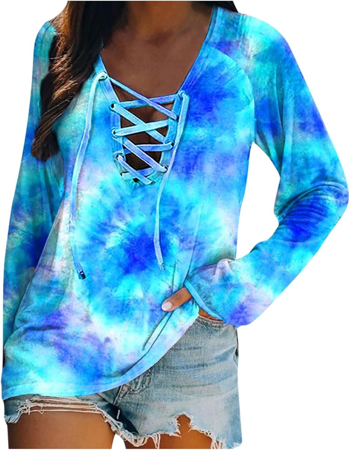 Tie dye tunic t shirts Clearance