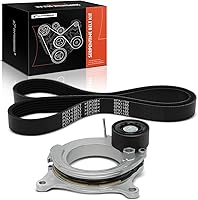 A-Premium Serpentine Drive Belt Kit with Tensioner for BMW 230i, 330i xDrive, 430i 2.0L - 2017-2020 Reliable Replacement