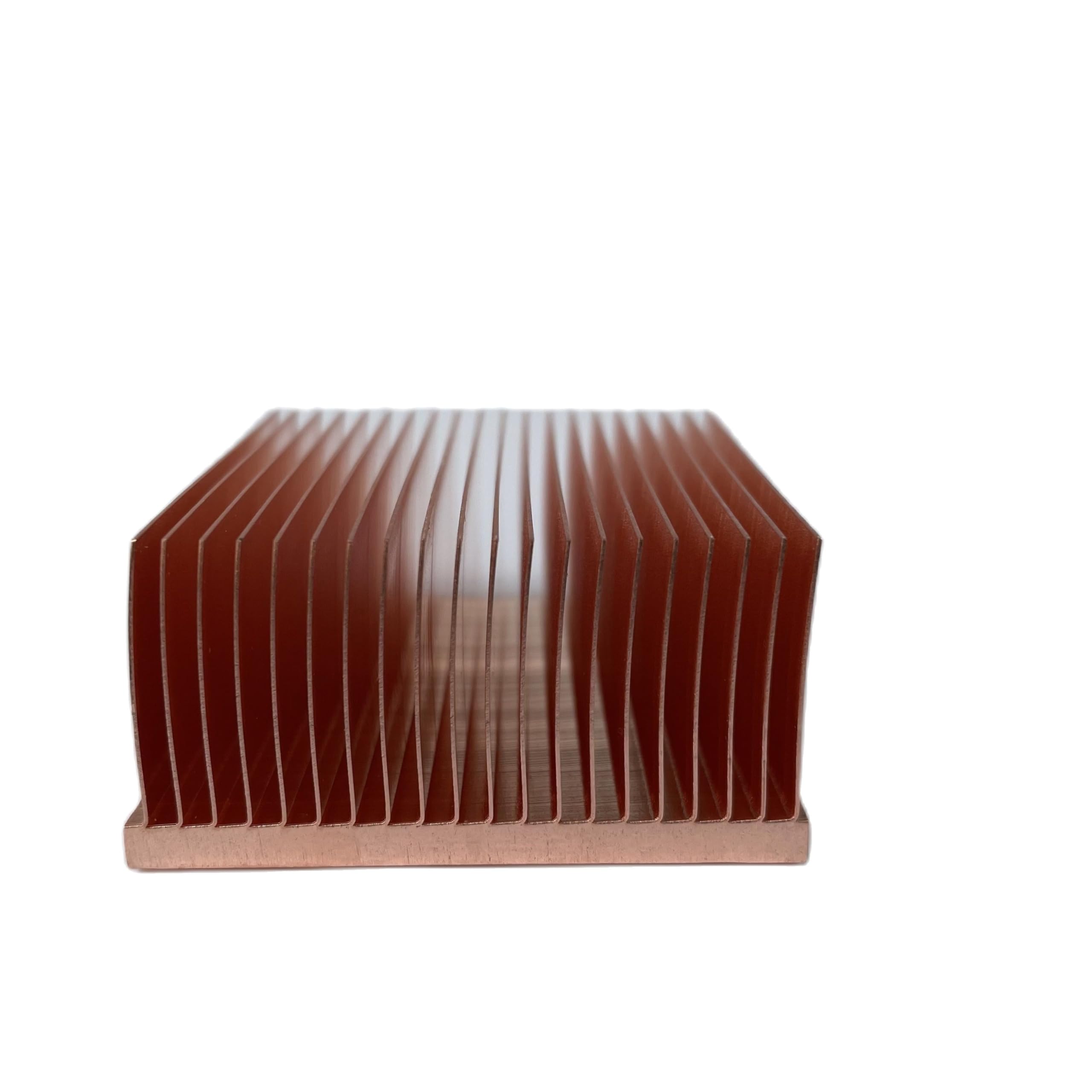 Dissipatore di calore fai da te 50x50x25mm in rame for computer industriali - Soluzione efficiente for radiatori