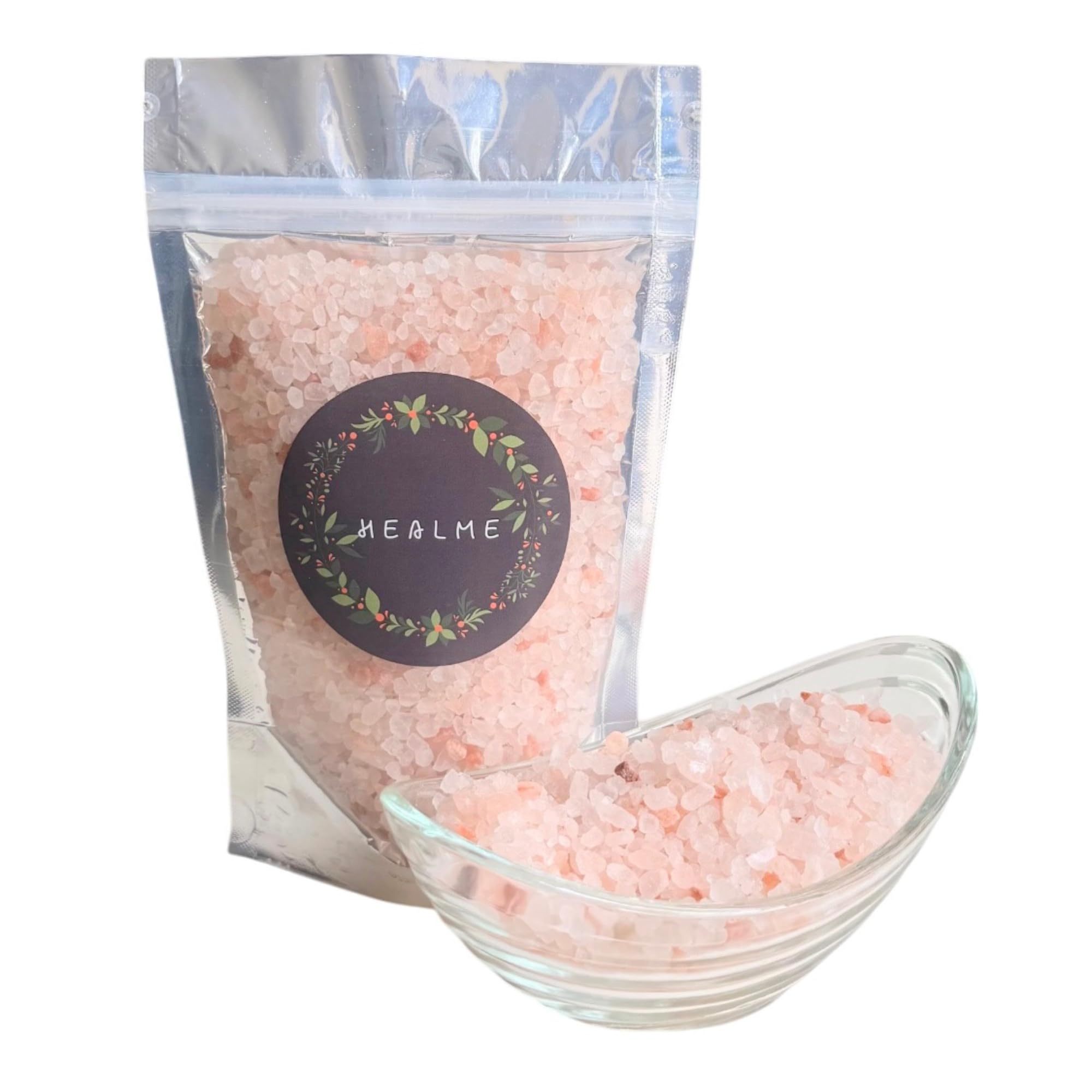 Himalayan Rock Salt Granules for Puja, Bath Salt, Floor Cleaning, Negative Energy Removal, Vedic Rituals, Vaastu & Feng Shui, Remedies, Space Clearing, Reiki, & Healing (500 gm)