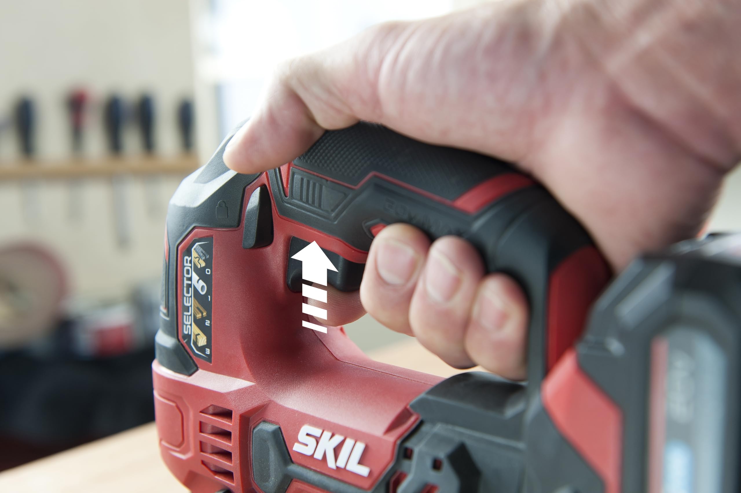 Sierra Caladora a batería 20V Max Skil 3420 CA (sin batería ni cargador)