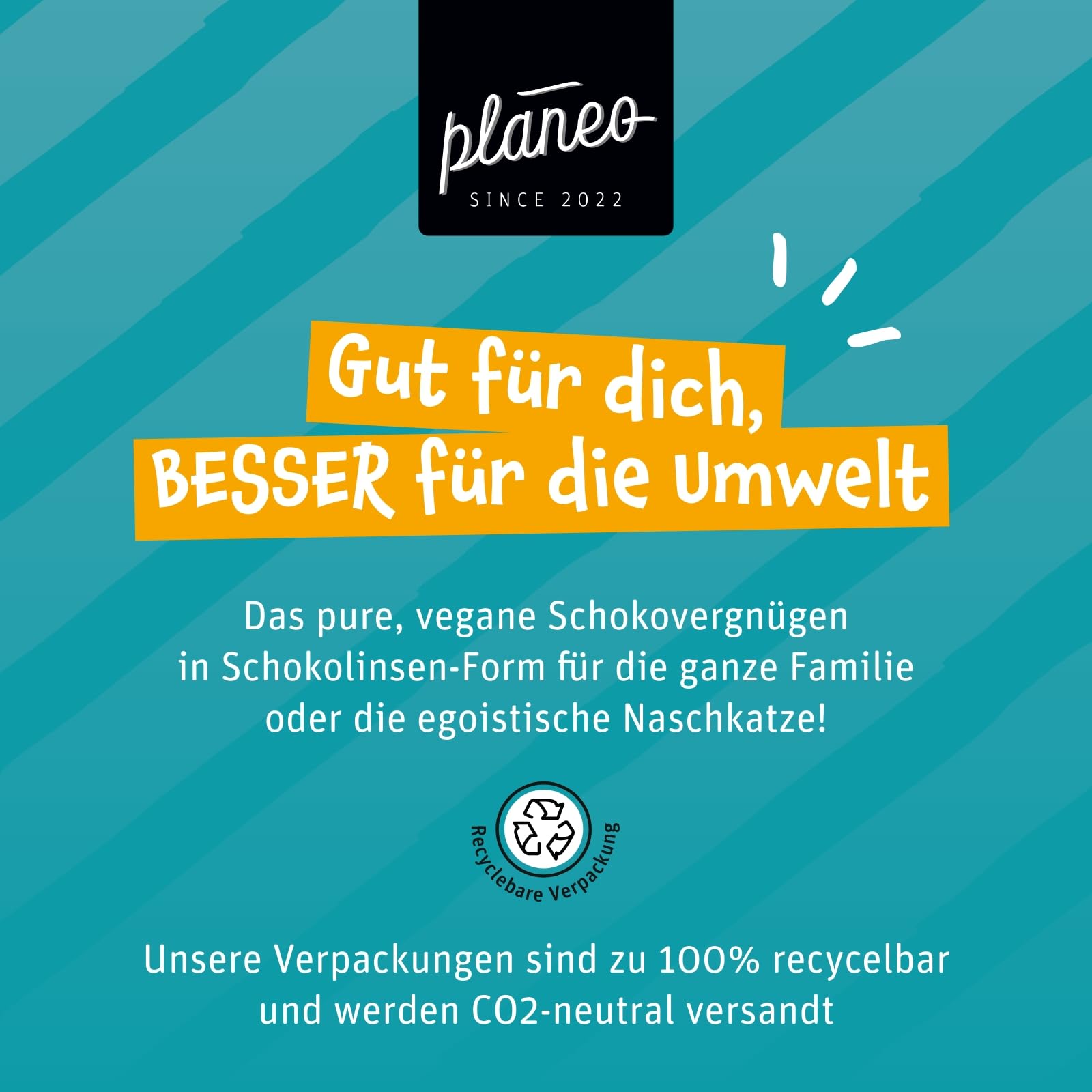 Planeo Vegane Bunte Schoko Linsen 1kg - Großpack - produziert in Deutschland - Beste Qualität - Gentechnikfrei, vegan, günstig