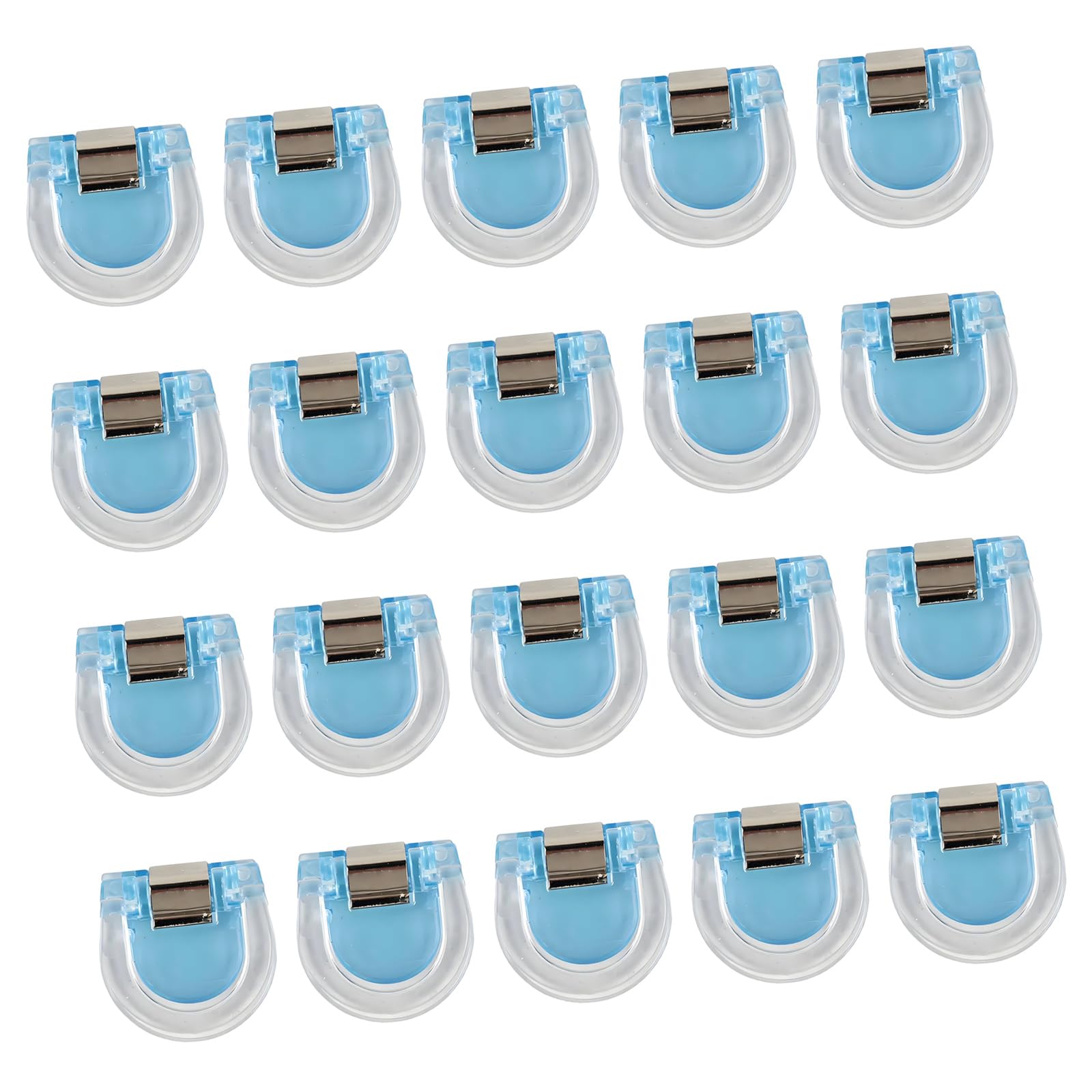 Pyasuye PP Hemming Clip for Pants Strong Grip Clear Design Portable Multipurpose Sewing Accessories PP Pants Clamps