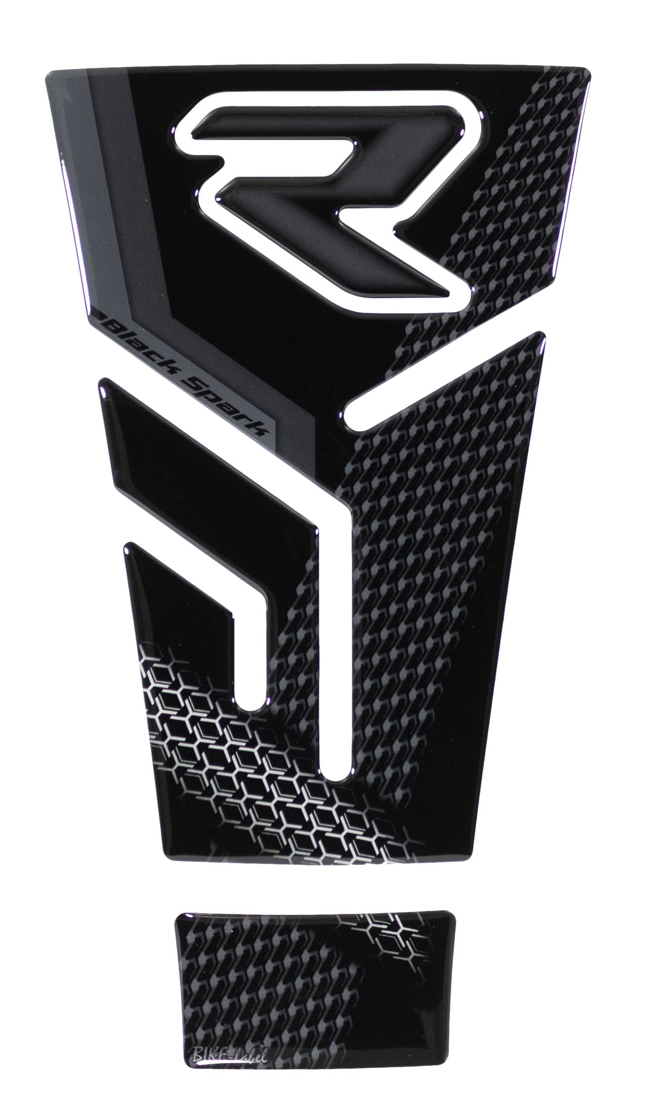 Tankpad Adesivo per moto in gel compatibile con BMW F 900 R Triple Black X510202VA