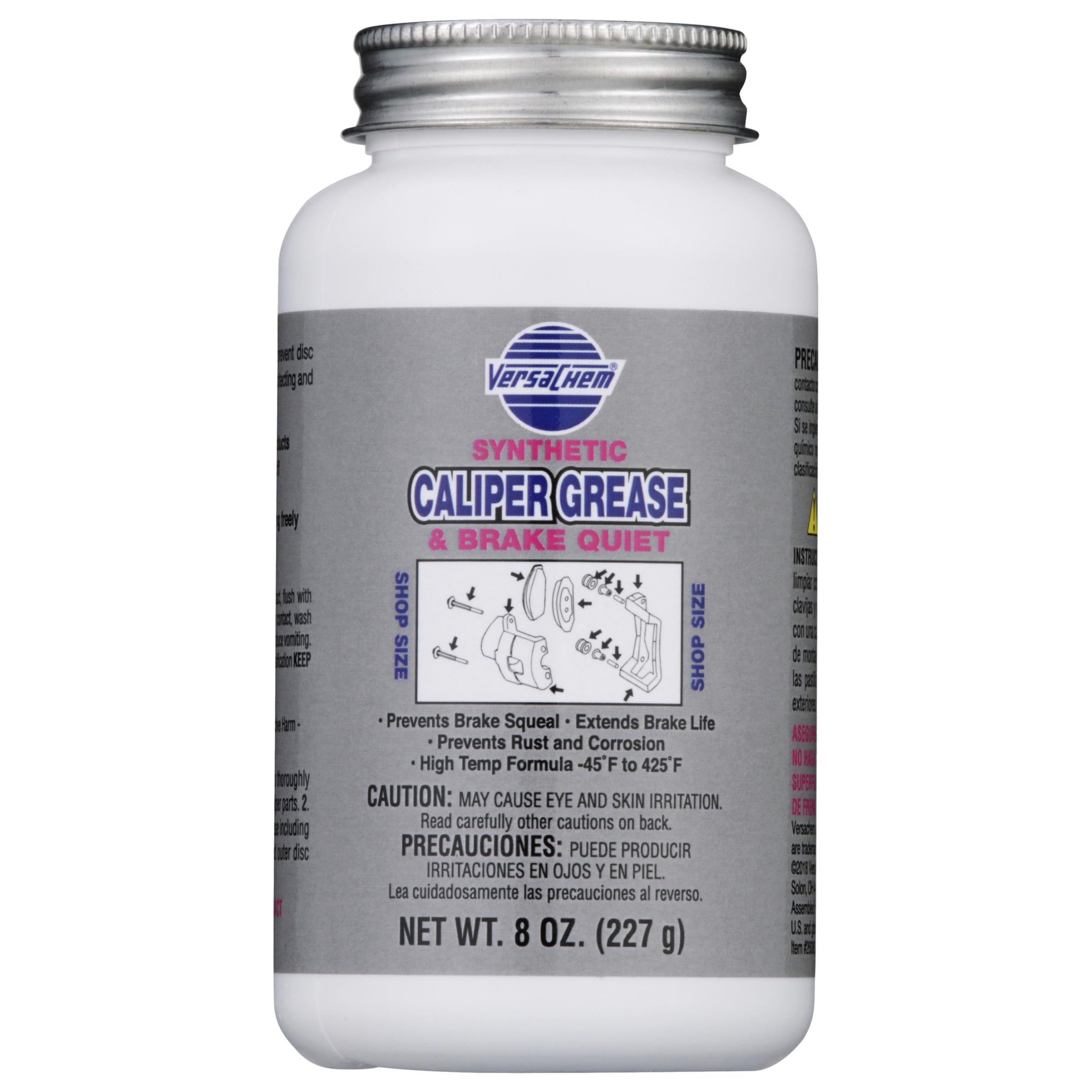 Amazon.com: Versachem 26080 Synthetic Caliper Grease - 8 oz