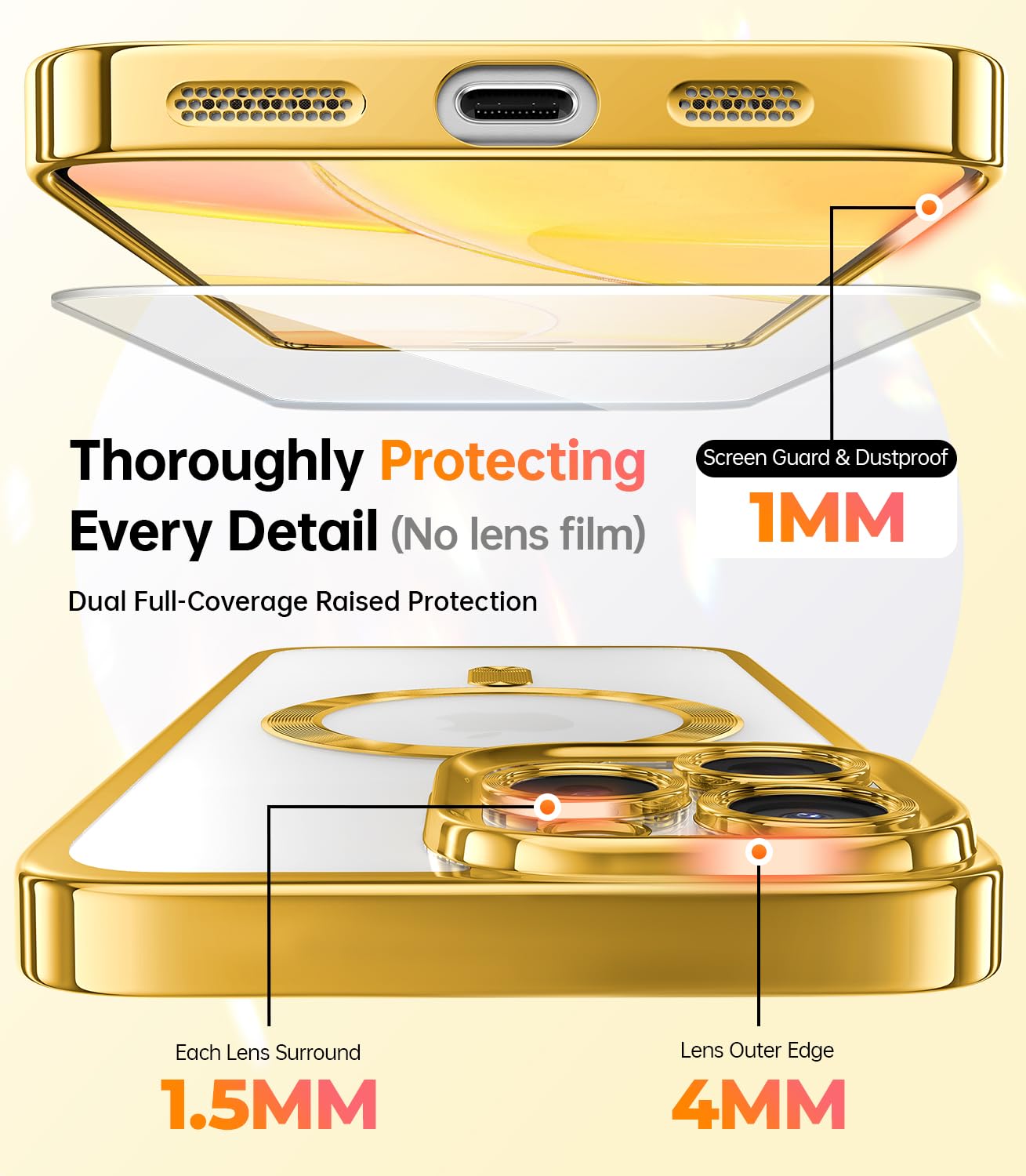 Meifigno Candy Series Case Designed for iPhone 16 Pro - Image 3