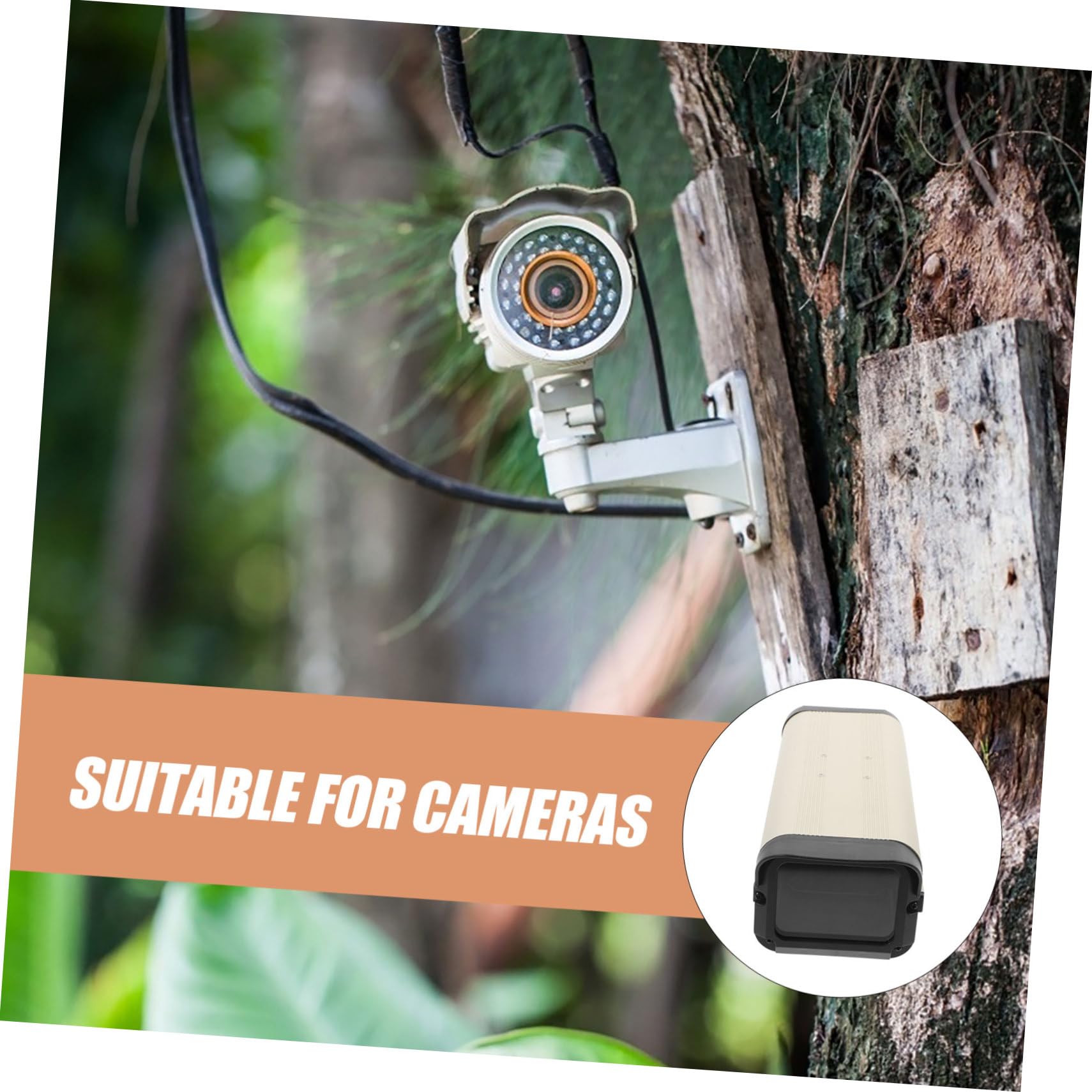 Cubierta para Cámara de Exterior de Aleación de Aluminio 12 Pulgadas