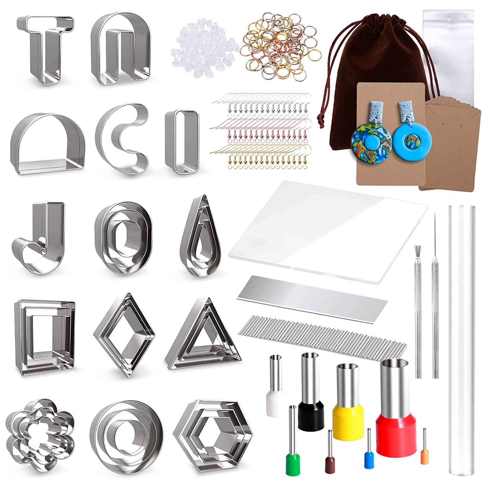 Formes pour fabrication de bijoux pour animer vos ateliers créatifs et créer en famille