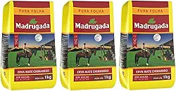 Erva Mate Madrugada Pura Folha Kit 3Kg