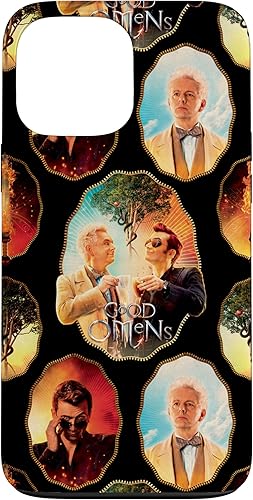iPhone 13 Pro Max Good Omens - Funda de retratos