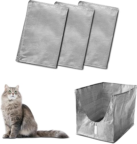 Miniatura 1 de Luxrise Liner F - Caja de arena con tapa Modkat - Revestimientos reutilizables para caja de arena abatible - Liner F para caja de arena para gatos