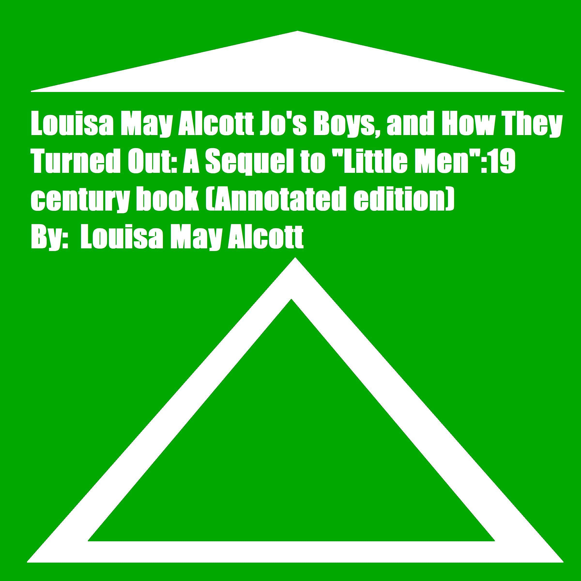 Cover art for Louisa May Alcott Jo's Boys, and How They Turned Out