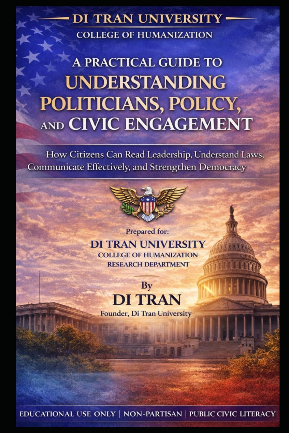 A PRACTICAL GUIDE TO UNDERSTANDING POLITICIANS, POLICY, AND CIVIC ENGAGEMENT: How Citizens Can Read Leadership, Understand Laws, Communicate Effectively, and Strengthen Democracy
