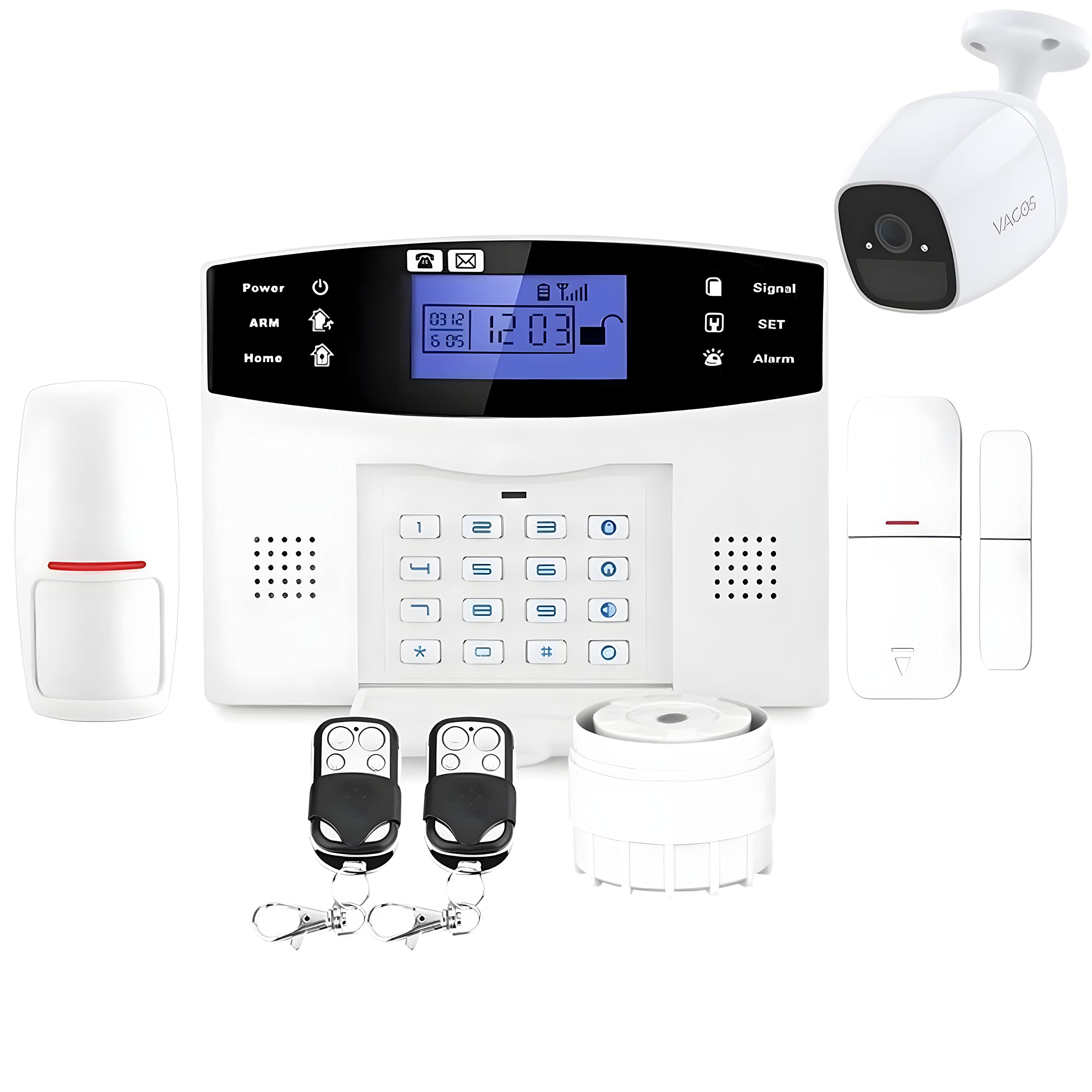 Alarme Maison GSM 4G sans Fil lifebox Evolution - kit 1